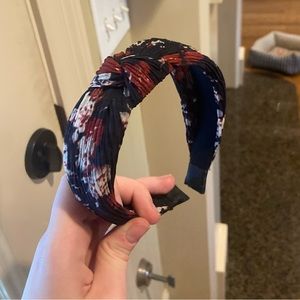 Black and Red Headband